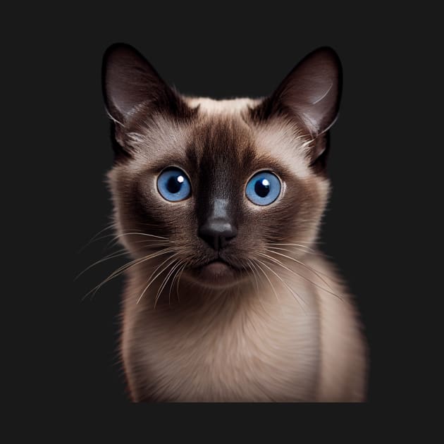 Siamese Cat - A Sweet Gift Idea For All Cat Lovers And Cat Moms by PD-Store
