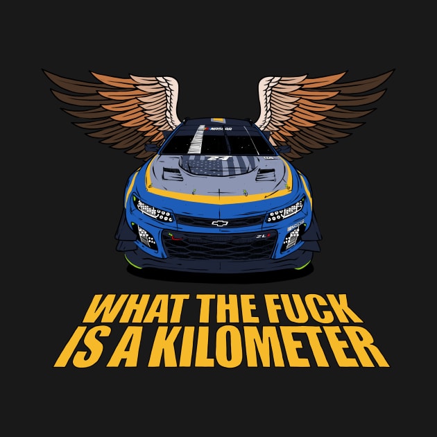 Nascar Camaro WTF is a kilometer ?! by Camille De Bastiani