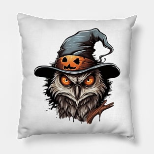 Owl Patch's Keeper - Halloween Owl Pillow