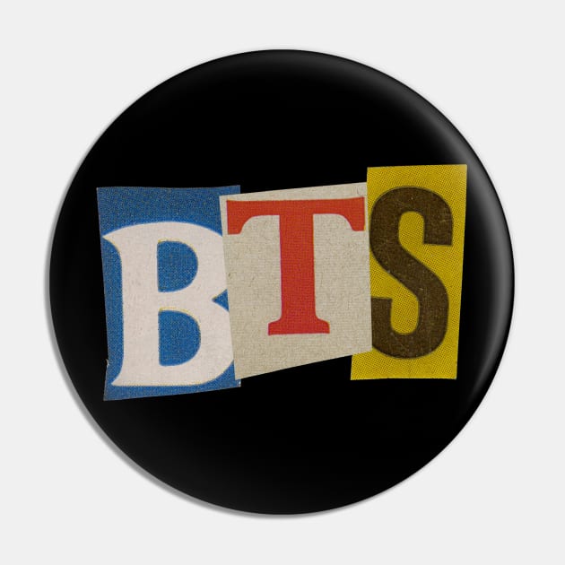 BTS - RansomNote Pin by RansomNote