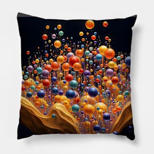 bubbles theme Pillow