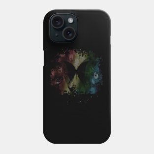 Butterfly Colorful, Retro Design Phone Case