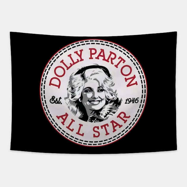 DOLLY PARTON Tapestry by OSCAR BANKS ART