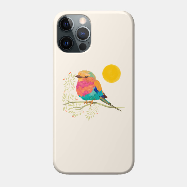Rainbow Bird - Bird - Phone Case