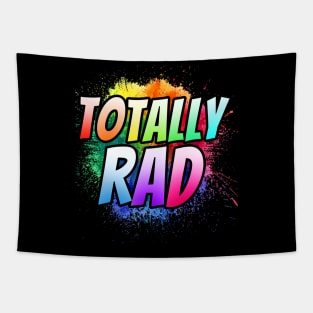 'Totally Rad Paint 80s' Awesome Eighties Vintage Gift Tapestry