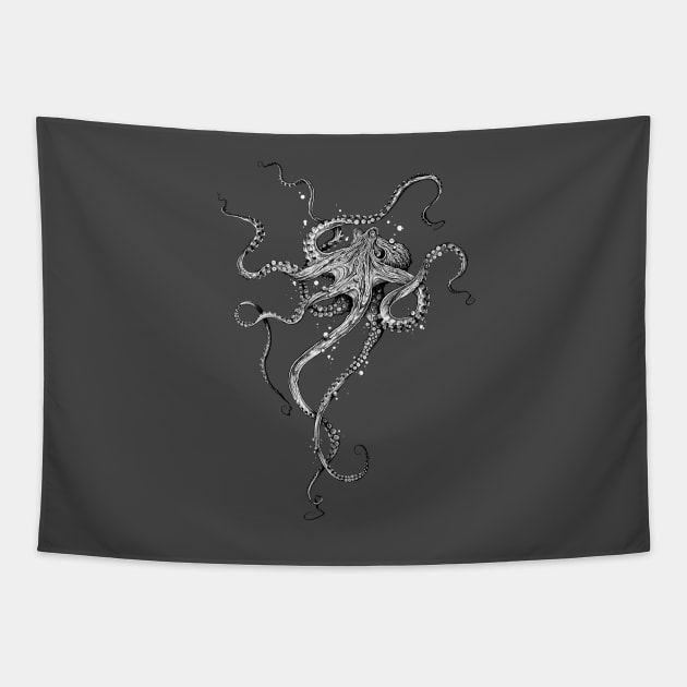 Octopus Tapestry by TAOJB