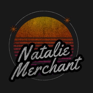 nathalie mer retro dark moon T-Shirt