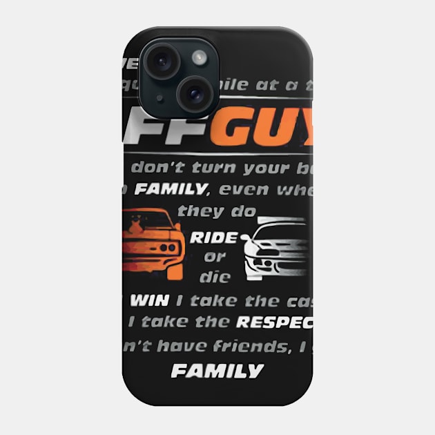 #FF Guy T Shirt Phone Case by finchandrewf