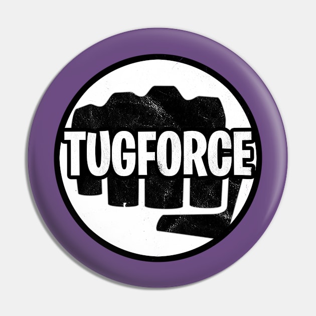 The Uncensored Gamers Distressed TUGFORCE Pin by Uncensoredgamers