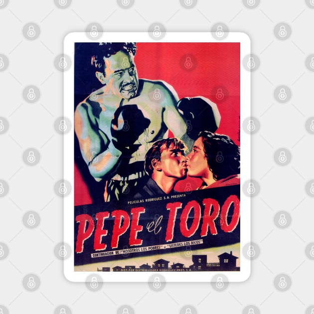 Vintage Mexican Cinema Icons Magnet by chilangopride