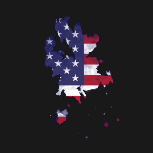 American Flag - Art T-Shirt