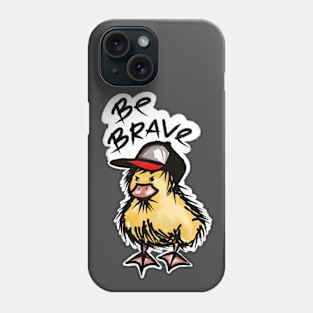 little brave duckling Phone Case