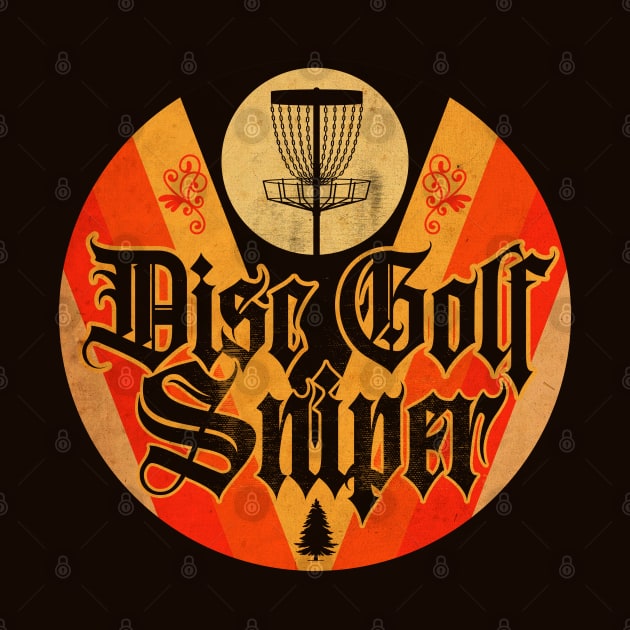 Disc Golf Sniper Classic by CTShirts