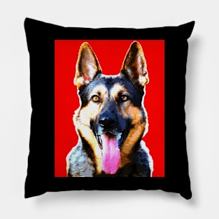 german shepherd Pillow