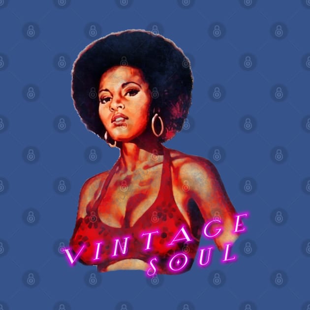 80s Soul Vintage Beauty Girl by 8 Fists of Tees