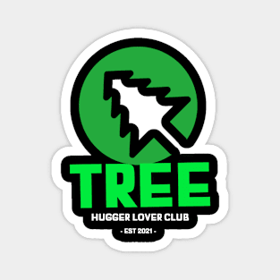 tree hugger Magnet