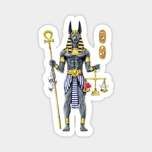 Anubis Egyptian Mythology God Magnet