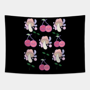 Kawaii fruits Tapestry