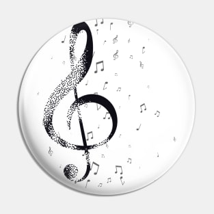 Musical Note Pin