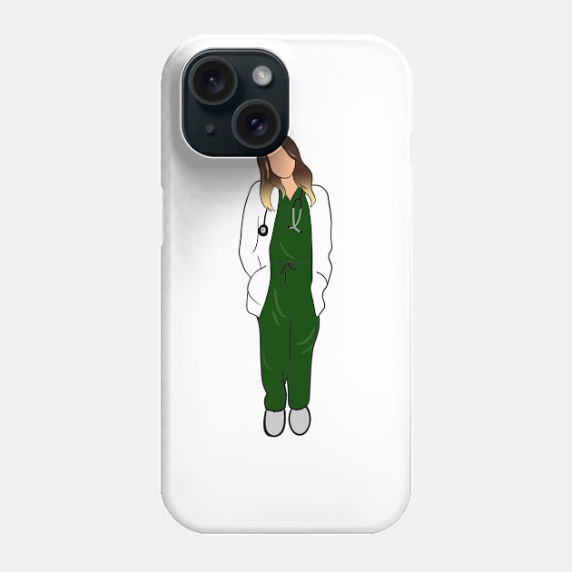 Doctor girl Phone Case by Mermaidssparkle