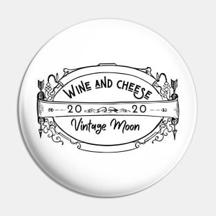 wine and cheese Pin