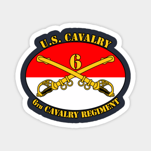 6th Cavalry Regiment Magnet