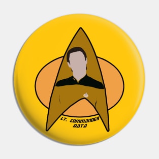 Lt. Commander Data Pin