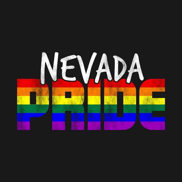 Nevada Pride LGBT Flag by wheedesign