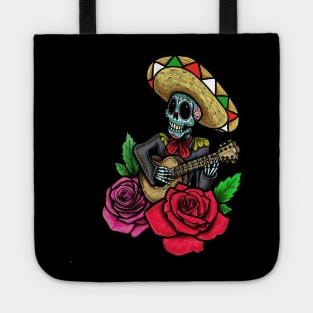 Day of the dead mariachi Tote