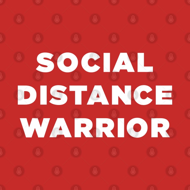 Social Distance Warrior coronavirus by SubtleSplit