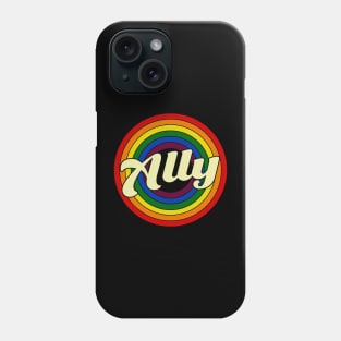 LGBT Pride Straight Ally Rainbow Phone Case