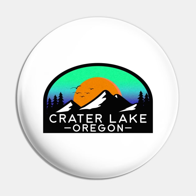 Crater Lake Oregon National Park Pin by DD2019