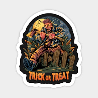 Zombie killer - Halloween Magnet