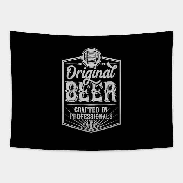 Original Beer Tapestry by JabsCreative