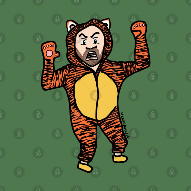 Tom Hardy - CBeeBies Tiger in the Garden by iseasilyamused