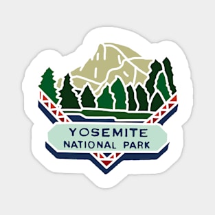 Yosemite National Park Decal Magnet