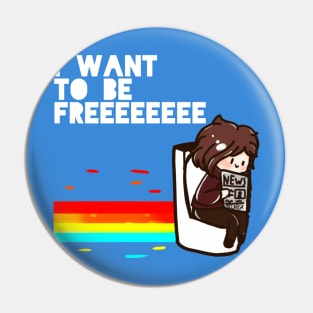 I want to be free~ Flying toilet 🚽✨ Pin