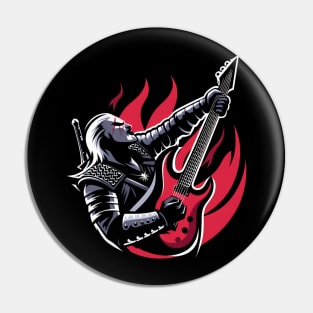 Guitar Slayer - Dark Fantasy Pin