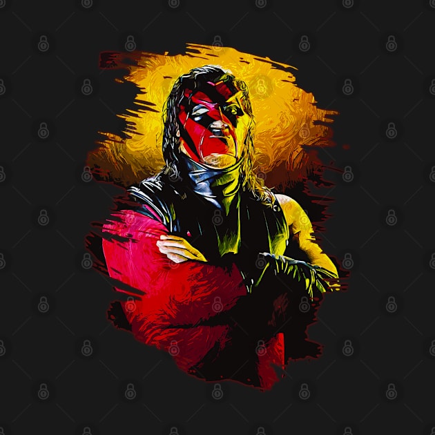 Kane | WWE | Brush Art by Nana On Here