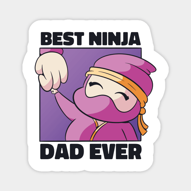 Ninja Dad Magnet by tommytyrer