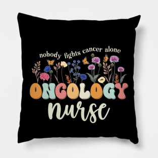 Funny Oncology Nurse Squad Oncology Medical Assistant Pillow
