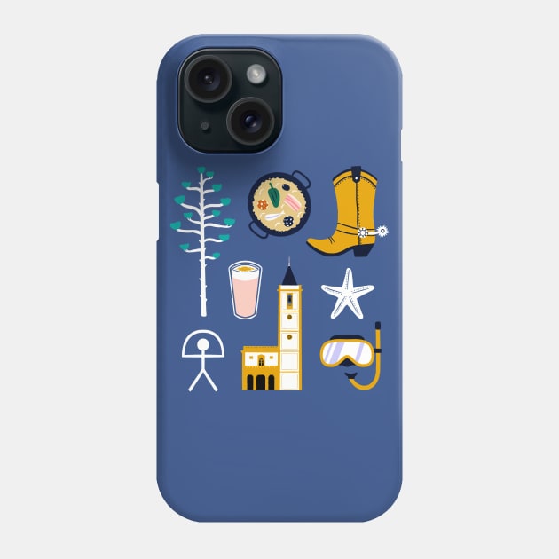 Almería mix Phone Case by paulagarcia