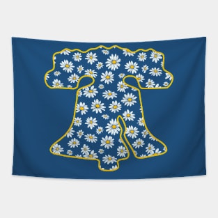 Philadelphia City Liberty Bell Daisy Philly Fan Favorite Tapestry