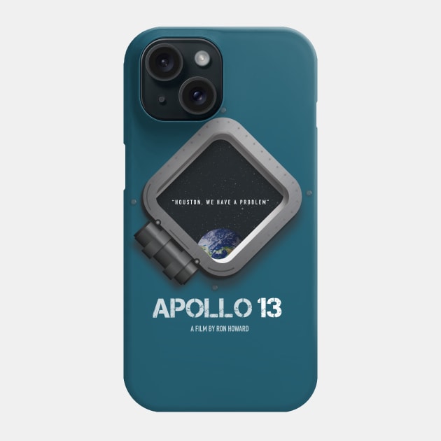 Apollo 13 - Alternative Movie Poster Phone Case by MoviePosterBoy