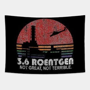 Distress Vector 3,6 Roentgen Not Great Not Terrible Chernobyl Tapestry