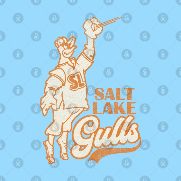 Classic Salt Lake Gulls Minor League Baseball 1976 by LocalZonly