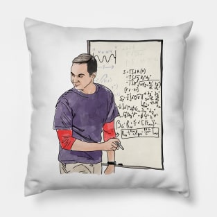 Sheldon Theory Pillow