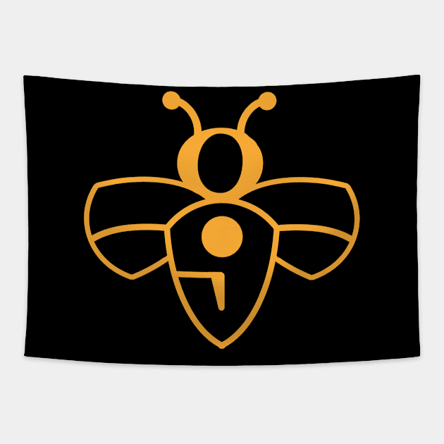 bee Honey Tapestry by Tekad Rasa