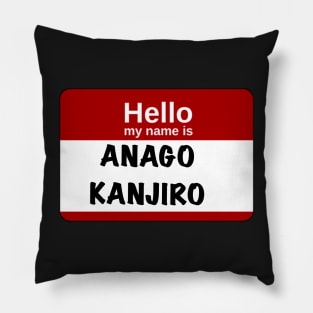 Hello my name is… Anago Kanjiro Pillow