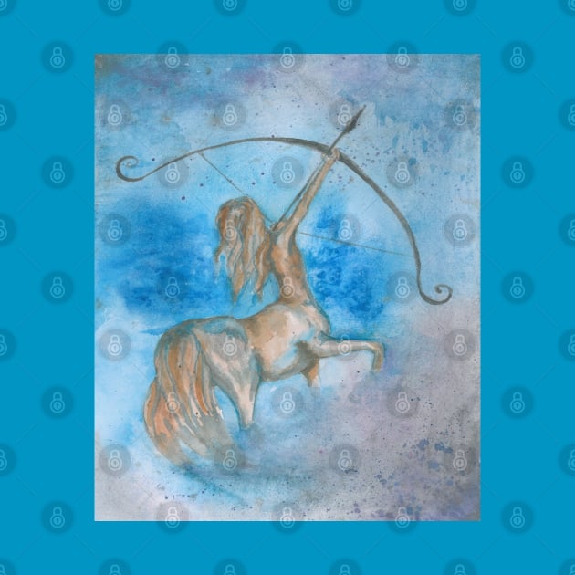 Zodiac sign sagittarius by artbyluko